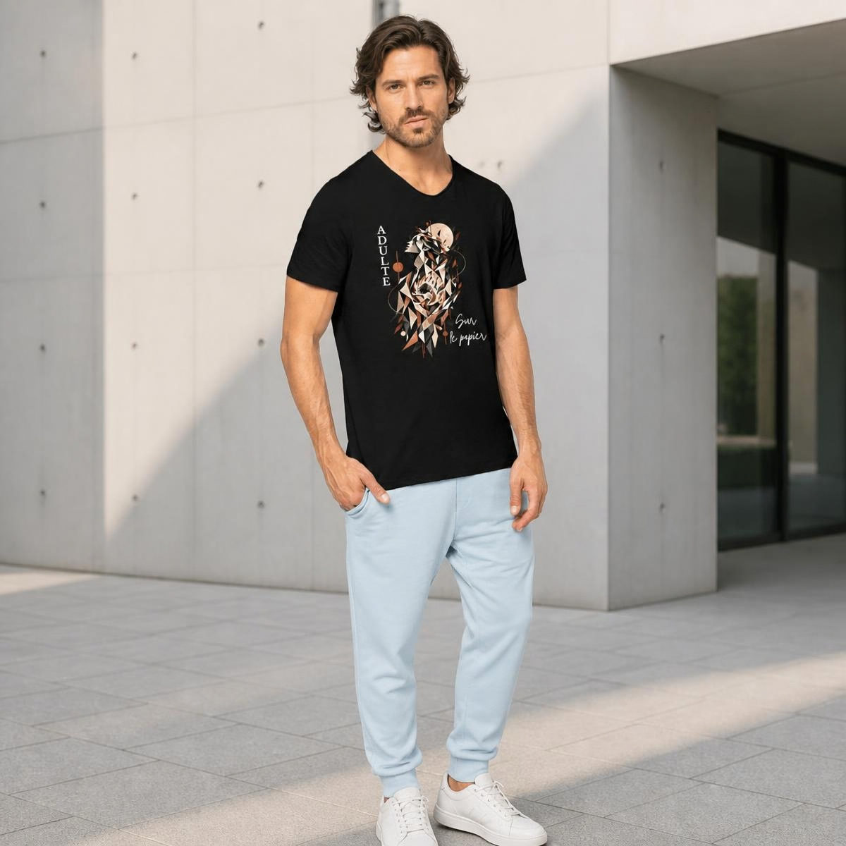 T-shirt « Adulte sur le papier » – OwnVie