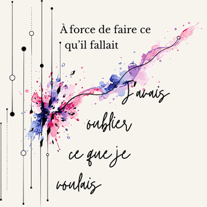 Illustration originale OwnVie – À force de faire ce qu’il fallait