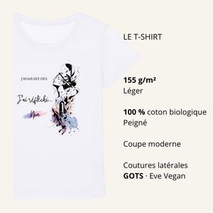 T-shirt OwnVie 155 g/m² en coton biologique, coupe moderne